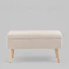 Банкетка Сторми с ящиком серо-бежевый УТ000039387 - 6