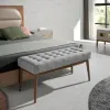 Банкетка 5107/WD1404 с обивкой из темно-серой ткани 173078 - 5