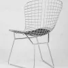 Стул обеденный Bertoia хромированный с черной подушкой 4 шт УТ000037501 - 5