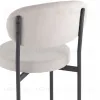 Стул Бриф SN велюр светло-серый каркас антрацитовый муар УТ000039449 - 4