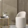 Пуф Loreen вращающийся букле белый УТ000039104 - 3