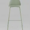 Стул барный Mist серо-зеленый 4 шт УТ000038328 - 2