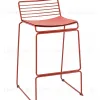 Стул полубарный Danny бордовый с подушкой УТ000038990 - 1