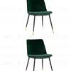 Стул Мелисса велюр зеленый 2 шт УТ000037476 - 1