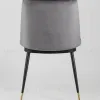 Стул Мелисса велюр темно-серый 2 шт УТ000037480 - 5