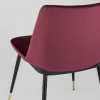 Стул Мелисса велюр бордовый 2 шт УТ000037474 - 7