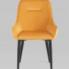 Стул Диана велюр оранжевый 4 шт УТ000037407 - 6