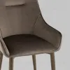 Стул Диана велюр коричневый 4 шт УТ000037403 - 9