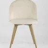 Стул Лион велюр кремовый 4 шт УТ000037447 - 3