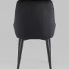 Стул Диана велюр черный 4 шт УТ000037421 - 5