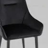 Стул Диана велюр черный 4 шт УТ000037421 - 7