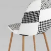 Стул Валенсия SN пэчворк черно-белый 2 шт УТ000037336 - 7