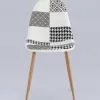 Стул Валенсия SN пэчворк черно-белый 2 шт УТ000037336 - 4