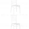 Стул Chiavari (Кьявари) пластик белый 2 шт. УТ000037173 - 1