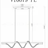 Светильник подвесной светодиодный Moderli V10679-PL True УТ000037642 - 6