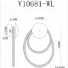 Светильник настенный светодиодный Moderli V10681-WL True УТ000037644 - 6