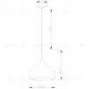 Подвесной светильник Moderli V1293-1P Eline 1*E27*60W УТ000017050 - 5