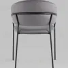 Стул Бруно велюр серый УТ000037667 - 4