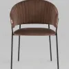 Стул Бруно велюр коричневый УТ000037663 - 3