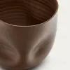 Macarelleta Темно-коричневая керамическая ваза Ø 21 см 178130 - 2
