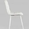 Стул Oliver экокожа белый белые ножки УТ000034850 - 4