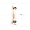 Настенный светильник 88008W/L brass 88008W/L brass - 3