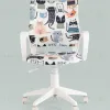 Кресло детское Бюрократ BUROKIDS 1 W мультиколор коты крестовина пластик белый УТ000036838 - 4