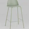 Стул полубарный Mist серо-зеленый УТ000036889 - 2