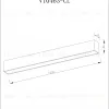 Светильник потолочный светодиодный Moderli V10463-CL Carpi УТ000035544 - 5