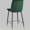 Стул полубарный Мелисса велюр зеленый УТ000035753 - 6