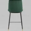 Стул полубарный Мелисса велюр зеленый УТ000035753 - 5