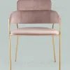 Стул Полин велюр розовый УТ000035751 - 4