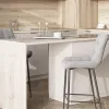 Стул барный Флекс велюр серый УТ000034998 - 3