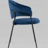 Стул Алексис велюр синий УТ000035126 - 5