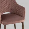 Стул Венера диамант велюр пыльно-розовый УТ000031306 - 10