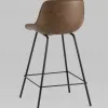 Стул полубарный TEXAS экокожа коричневый УТ000031346 - 6