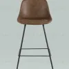 Стул полубарный TEXAS экокожа коричневый УТ000031346 - 4