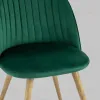 Стул Лион Страйпс велюр зеленый УТ000027964 - 10