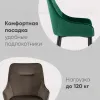 Стул Диана велюр кремовый ножки белые УТ000031292 - 5