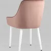 Стул Диана велюр пыльно-розовый ножки белые УТ000031293 - 8