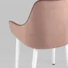 Стул Диана велюр пыльно-розовый ножки белые УТ000031293 - 9