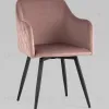Стул Ника вращающийся велюр пыльно-розовый УТ000031328 - 1
