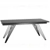 Стол обеденный Пандора раскладной 180-280*90 керамика темная УТ000034892 - 1