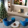 Пуф Шарлотта с ящиком велюр синий УТ000025561 - 3