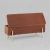 Банкетка Болейн с ящиком велюр терракотовый УТ000025571 - 5