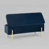 Банкетка Болейн с ящиком велюр синий УТ000025573 - 7