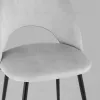 Стул Меган велюр светло-серый УТ000025513 - 10