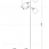 Торшер Moderli V3050-3F Floor 3*E27*60W УТ000024003 - 10
