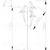 Светодиодный торшер Moderli V3075-3FL origami Birds 3*LED*6W УТ000024019 - 6