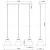 Подвесной светильник Moderli V2781-3P Brizzi 3*E27*60W УТ000023951 - 7